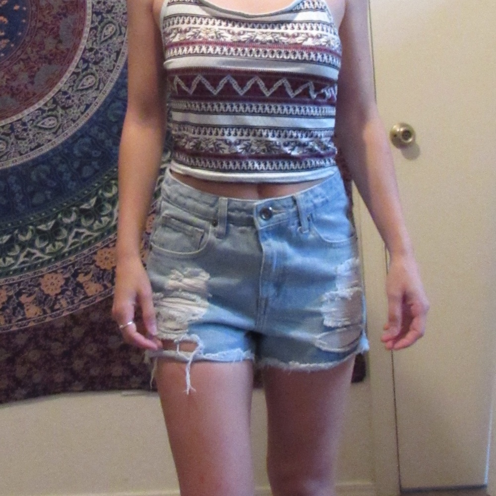Aztec Crop Top